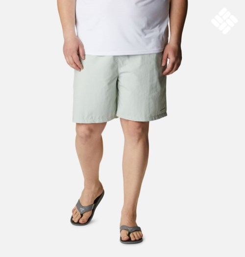 Men's Columbia PFG Backcast III Water Shorts Mint | Plus Size CA-O5416